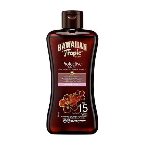 HAWAIIAN TROPIC PROTECTIVE DRY OIL SPF 15 - 100ML