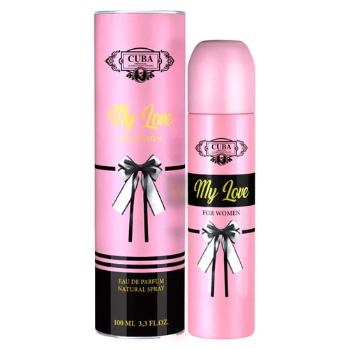 Cuba My Love For Woman 100ml Eau De Toilette Spray