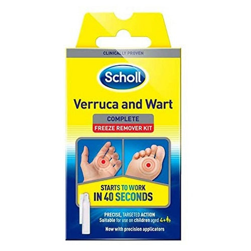 SCHOLL WART & VERRUCA COMPLETE FREEZE REMOVER KIT