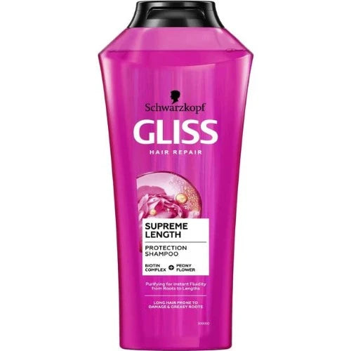 SCHWARZKOPF GLISS SUPREME SHAMPOO 400ML