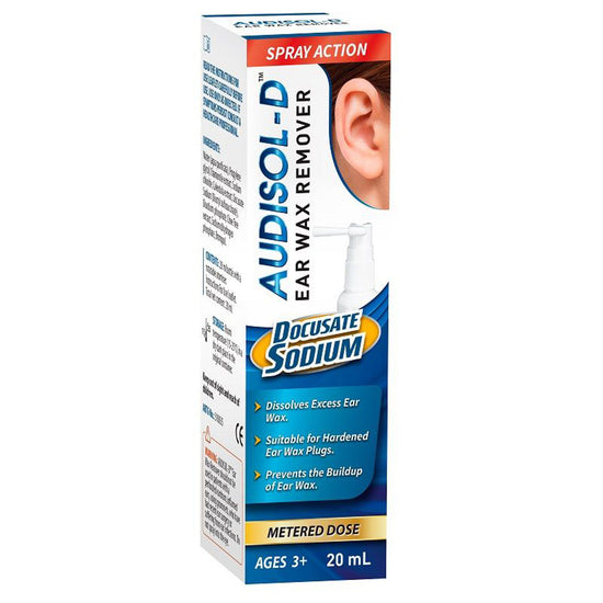 Audisol Ear Wax Remover Spray 20ml