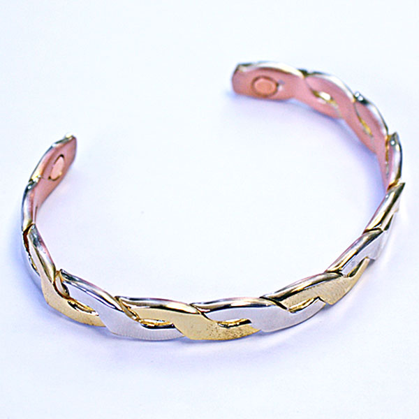 FORTUNA MAG SILVER GOLD BRAC