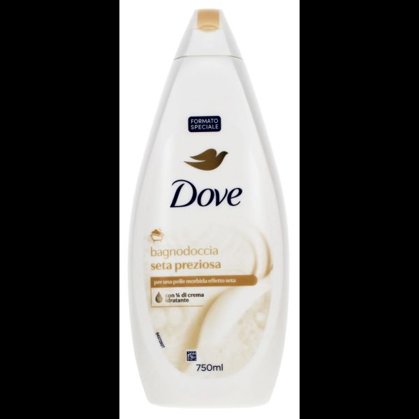 DOVE 750ML S/GEL PRECIOUS SILK