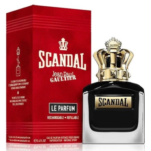 Jean Paul Gaultier Scandal Le Parfum Pour Homme 100ml EDP Intense Refillable Spray