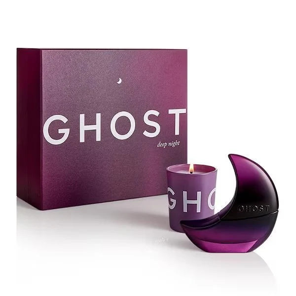Ghost Deep Night 30ml EDT Spray + 75g Scented Candle Gift Set 2025