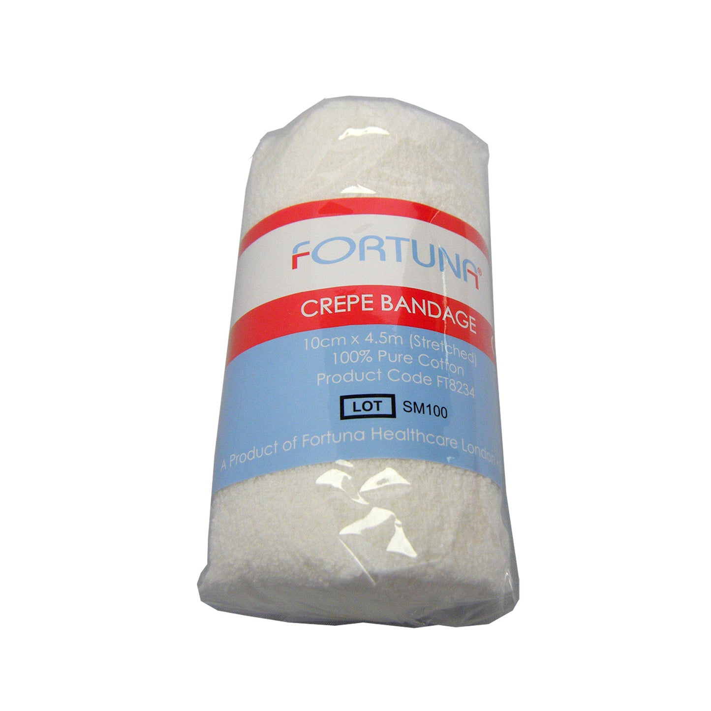 FORTUNA CREPE BANDAGE 10CM X 4.5M