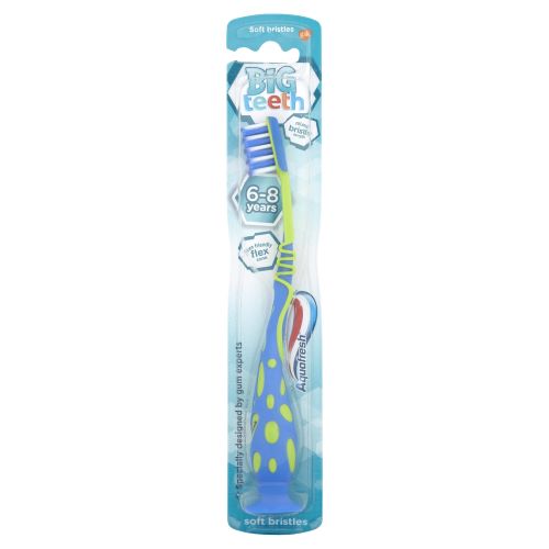 Aquafresh Big Teeth Toothbrush 6-8 Years (boys And Girls)