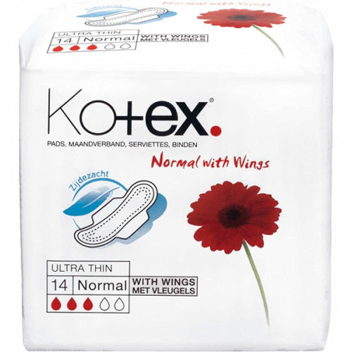 Kotex Ultra Thin Normal with Wings 14s