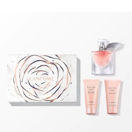 Lancome La Vie Est Belle 30ml EDP Spray + 50ml Body Lotion + 50ml Shower Gel Gift Set 2023