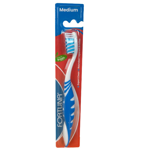 Fortuna Toothbrush (Blue) Medium