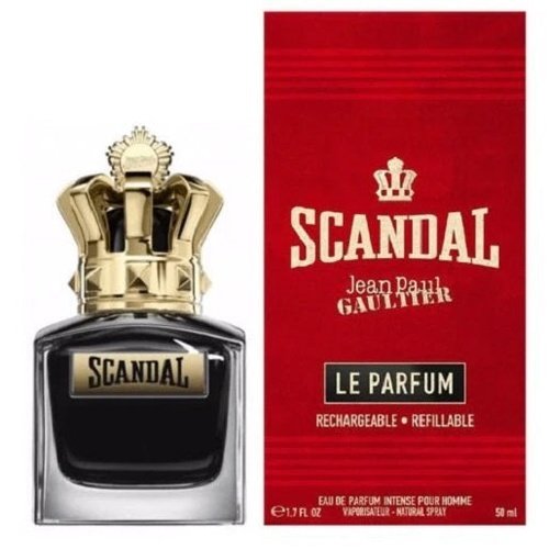 Jean Paul Gaultier Scandal Le Parfum Pour Homme 50ml EDP Intense Refillable Spray