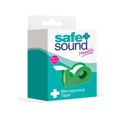 SAFE & SOUND MICROPOROUS TAPE 2.5 X 5M