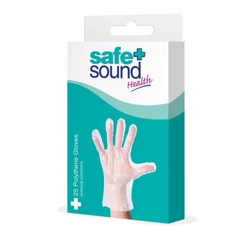 SAFE+SOUND POLYTHENE GLOVES
