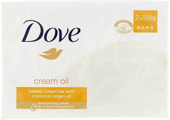 Dove Cream Oil Soap 2x100g