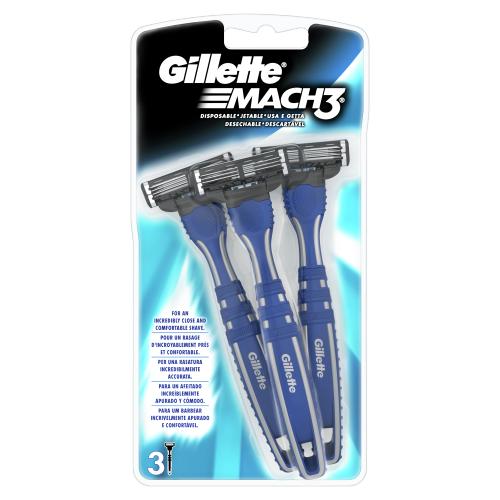 GILLETTE MACH3 DISPOSABLE 3 PACK