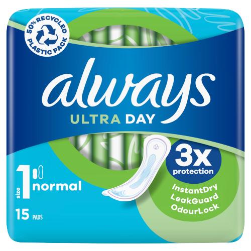 Always Ultra Day 15 Pads Normal