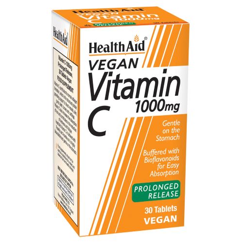 HEALTH AID VITAMIN C 1000MG PROLONGED RELEASE - 30 TABLETS