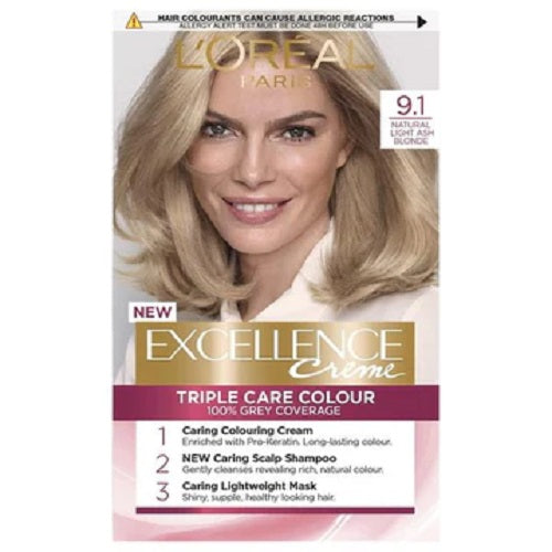 L'OREAL EXCELLENCE NAT LIGHT ASH BLONDE  9.1