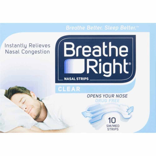 Breathe Right Nasal Congestion 10 Strips