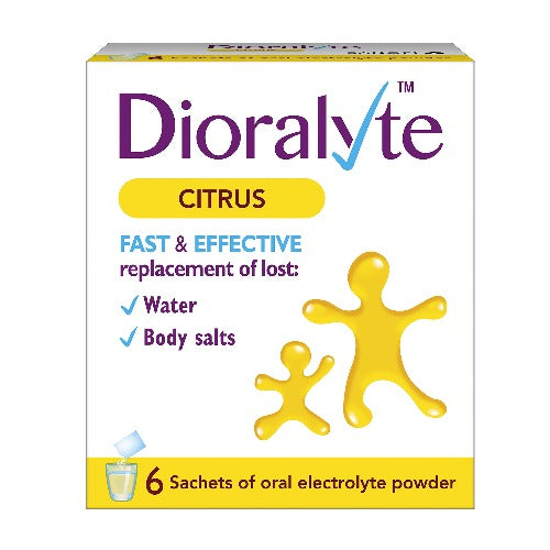 Dioralyte citrus 6 Sachets