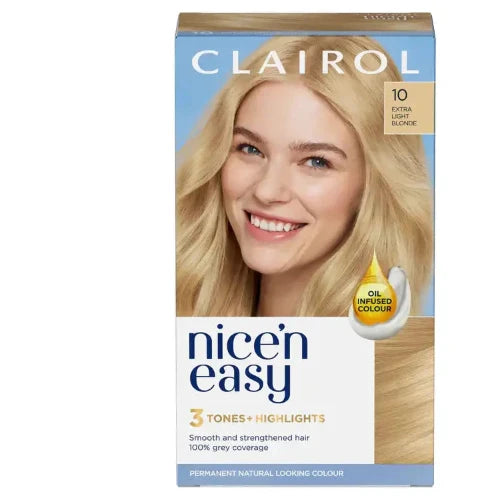 Clairol Nice N Easy Extra Light Blonde 10