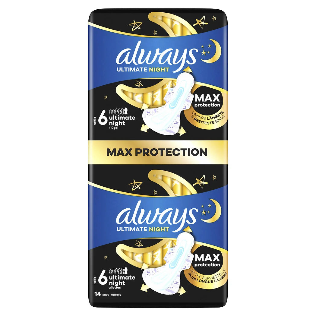 Always Ultimate Night 14 Pads
