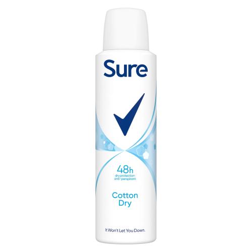 SURE COTTON DRY SPRAY 150ML