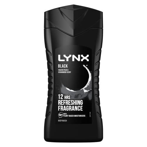 LYNX SHOWER GEL BLACK 225ML