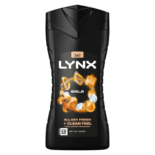 LYNX SHOWER GEL GOLD 225ML
