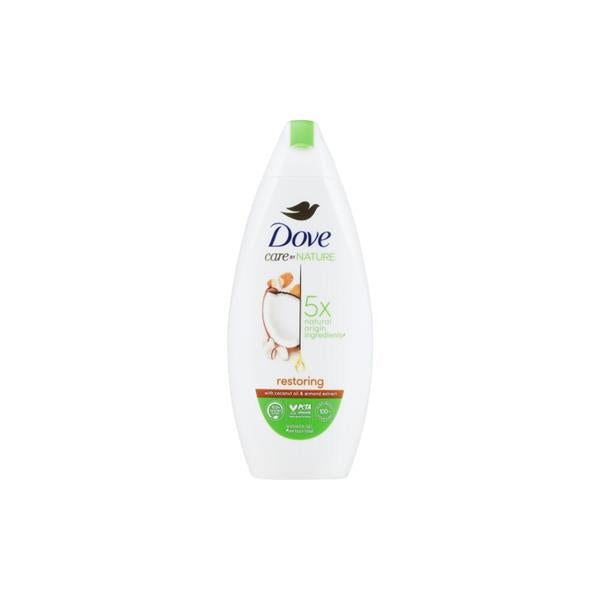 Dove Restoring Shower Gel Coconut Oil & Almond Extract 225ml