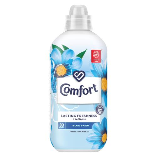 Comfort Blue Skies 990ml Fabric Conditioner 33 Washes