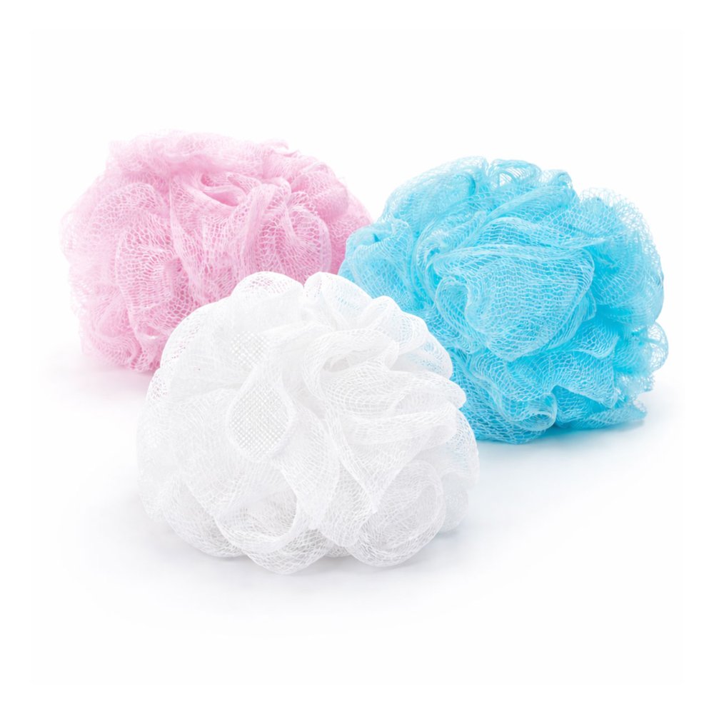 Meridiana Body Buff Pink White & Blue