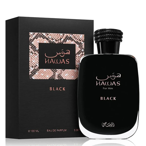 Rasasi Hawas Black For Him 100ml Eau De Parfum Spray