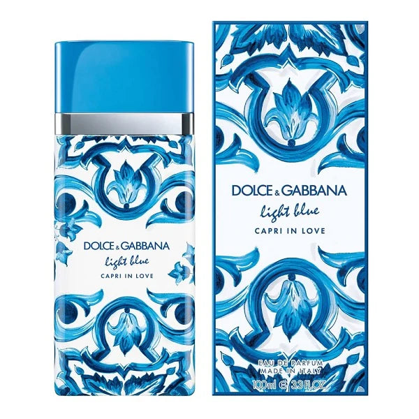 Dolce & Gabbana Light Blue Capri In Love For Women 100ml Eau De Parfum Spray