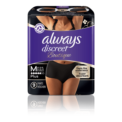 Always Discreet Boutique 9 Pants M Black