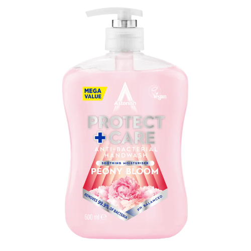 Astonish Antibacterial Handwash Peony Bloom 600ml