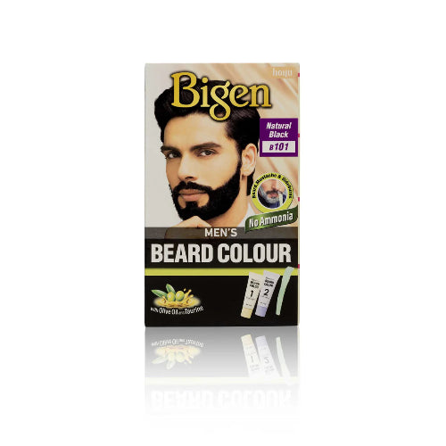 Bigen Men's Beard Color Natural Black B101