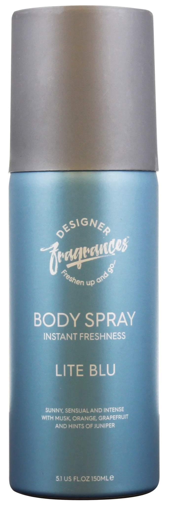 Designer Fragrances Body Spray Lite Blu 150ml