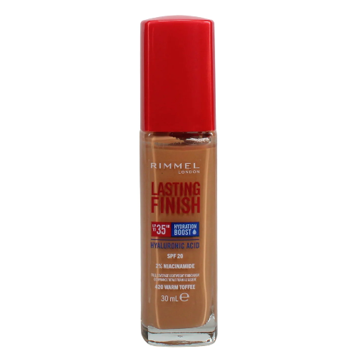 Rimmel London Lasting Finish 420 Warm Toffee Foundation