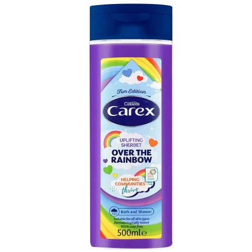 Carex 500ml Shower Gel Over The Rainbow