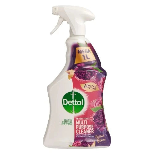 Dettol 1l Multipurpose Trigger Spray Frosted Bloom