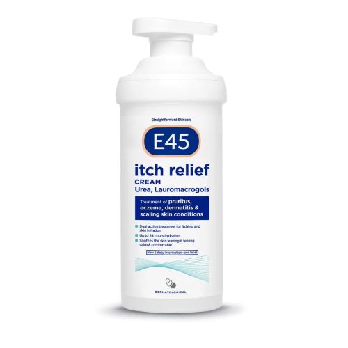 E45 Itch Relief Cream Pump - 500g