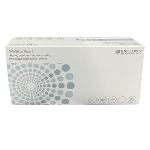 UNIGLOVES WHITE PEARL GLOVES