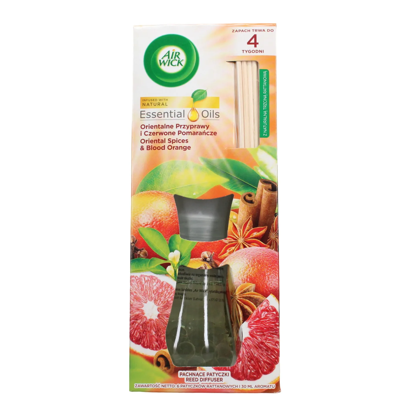 Air Wick 30ml Reed Diffuser Oriental Spices & Blood Orange