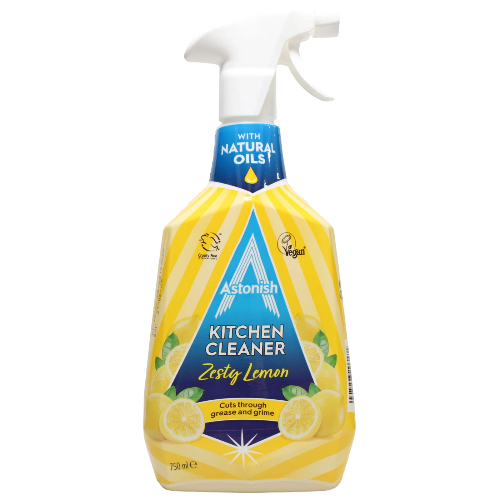 Astonish Kitchen Cleaner Zesty Lemon Spray 750ml