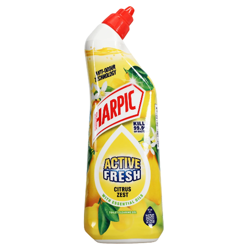 Harpic Active Fresh Citrus Zest Toilet Cleaner 750ml