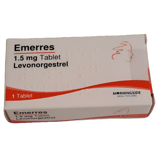 EMERRES UNA LEVONORGESTREL 1.5MG TABLETS