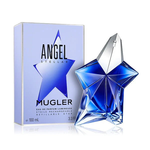 Thierry Mugler Angel Stellar 100ml Eau De Parfum Lumineuse Refillable Star