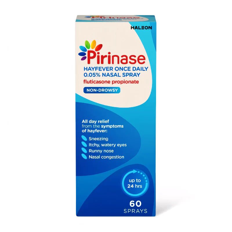 Pirinase Hayfever Relief For Adulds 0.05% Nasal Spray 60 Sprays