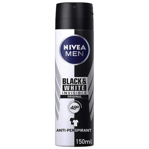 NIVEA MEN B&W AP SPRAY 150ML